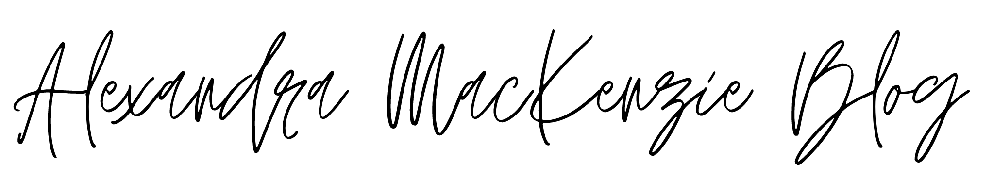 Alexandra MacKenzie Blog